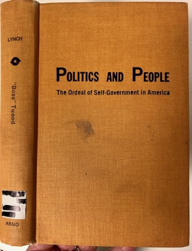 Beispielbild fr Boss" Tweed, The Story of a Grim Generation (Politics and People, The Ordeal of Self-Government in America) (VG 1974 hc) zum Verkauf von Rivertown Fine Books