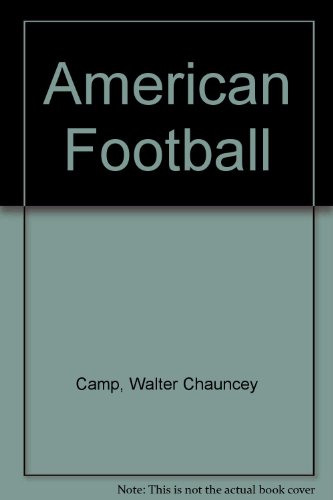 Stock image for AMERICAN FOOTBALL for sale by The Story Shop