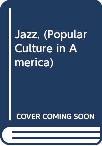 9780405063879: Jazz, (Popular Culture in America)