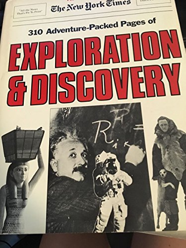 Beispielbild fr Exploration & discovery: As reported by the New York times zum Verkauf von medimops