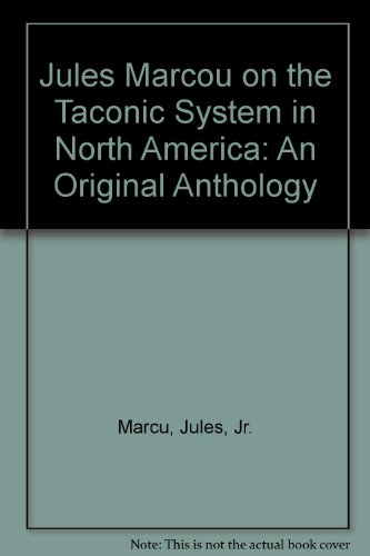 Stock image for Jules Marcou on the Taconic System in North America (History of Geology) for sale by Katsumi-san Co.