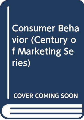 Imagen de archivo de Consumer Behavior. Research on consumer reactions a la venta por Zubal-Books, Since 1961