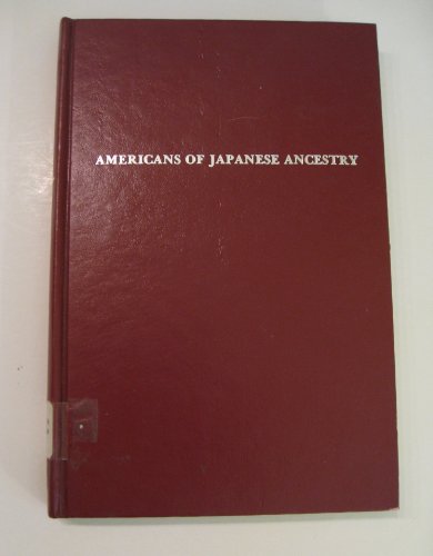 Stock image for Americans of Japanese Ancestry for sale by Recycle Bookstore