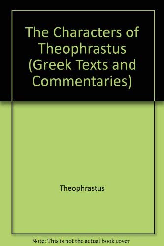 9780405114410: The Characters of Theophrastus