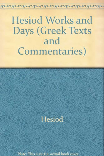 9780405114465: Hesiod Works and Days