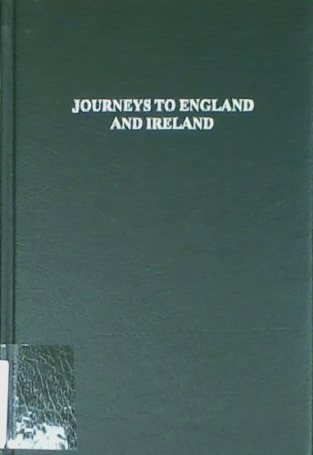 9780405117459: Journeys to England and Ireland