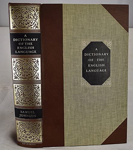 9780405124143: Dictionary of the English Language
