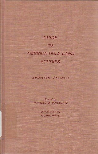 Beispielbild fr Guide to America--Holy Land Studies: American Presence zum Verkauf von Dunaway Books