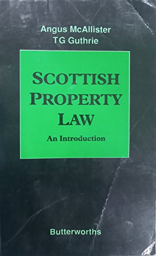 Beispielbild fr Scottish Property Law: An Introduction zum Verkauf von WorldofBooks