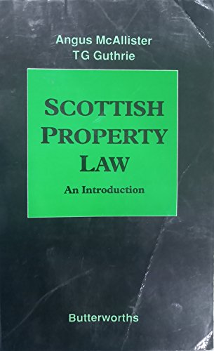 Stock image for Scottish property law: An introduction for sale by GF Books, Inc.