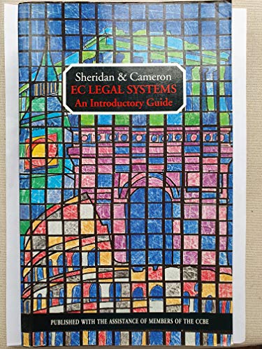 Ec Legal System: An Introductory Guide (9780406002730) by Sheridan, Maurice; Cameron, James