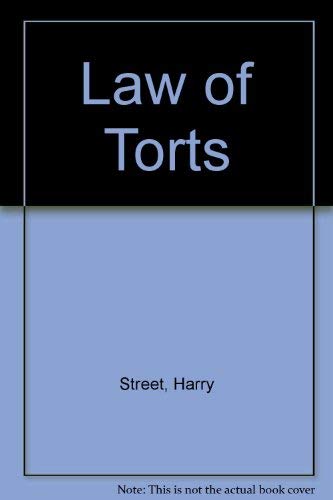 Beispielbild fr Law of Torts zum Verkauf von Reuseabook