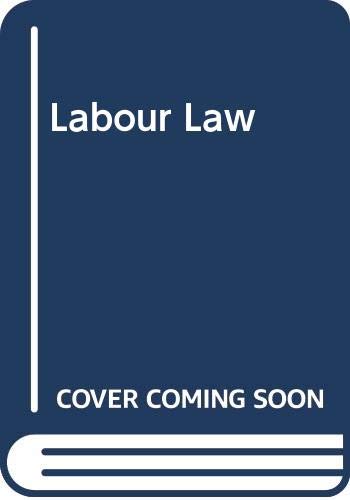 Deakin and Morris: Labour Law (9780406010254) by Gillian S. Morris; Simon F. Deakin