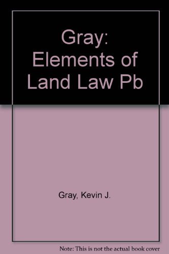9780406011497: Elements of Land Law