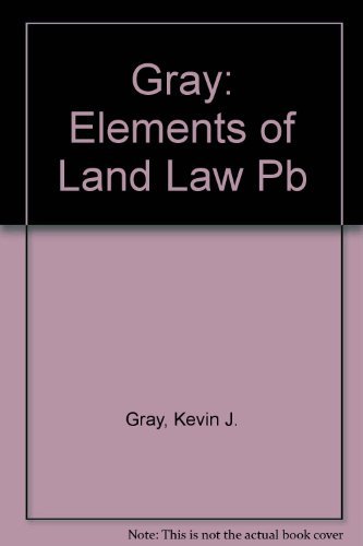 9780406011497: Elements of land law