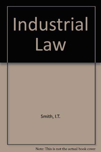 9780406011527: Industrial Law