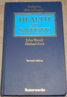 9780406022783: Redgrave, Fife and Machin's Health and Safety