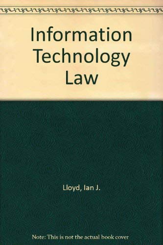 9780406024466: Information Technology Law