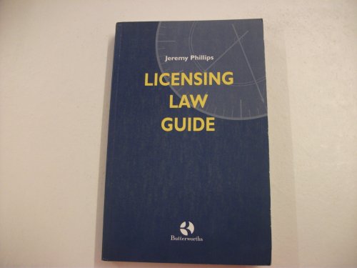 Beispielbild fr Licensing Law Guide zum Verkauf von Kennys Bookshop and Art Galleries Ltd.