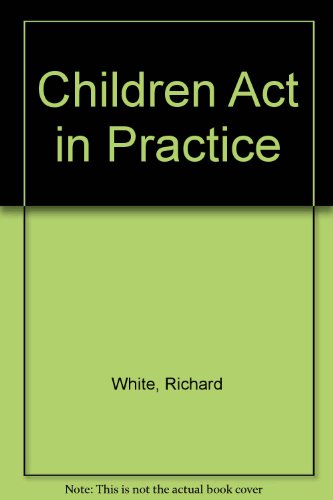 Imagen de archivo de Children Act in Practice a la venta por Reuseabook