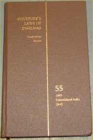 9780406034007: Halsbury's Laws of England: Vol.55
