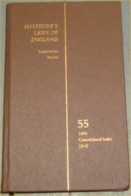 9780406034007: Halsbury's Laws of England