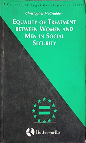 Equality of Treatment Between Men and Women in Social Security (9780406037671) by McCrudden, Christopher