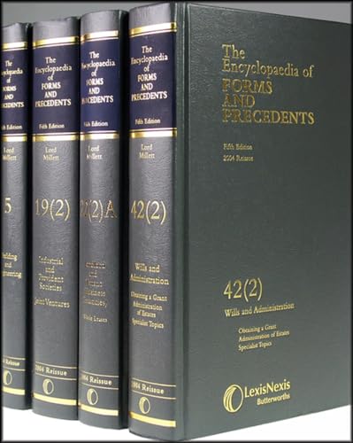 9780406044242: Encyclopaedia of Forms and Precedents - Complete Set(90 Volumes)