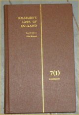 Beispielbild fr Halsbury  s Laws of England 4th Edition Volume 7 (1) Reissue zum Verkauf von Goldstone Books