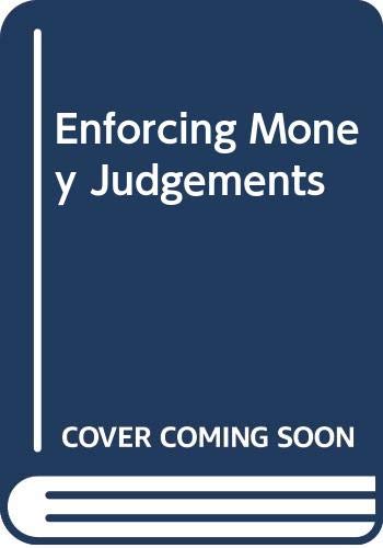 Imagen de archivo de Enforcing Money Judgements a la venta por WorldofBooks