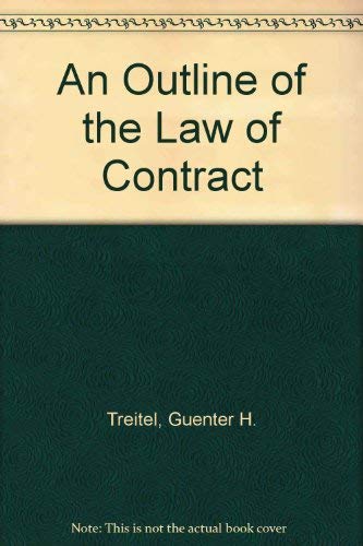 Imagen de archivo de Treitel: an Outline of the Law of Contract a la venta por AwesomeBooks