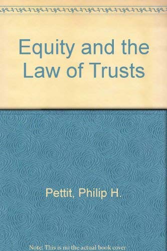 9780406081759: Equity and the Law of Trusts