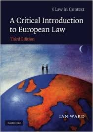 Beispielbild fr A Critical Introduction to European Law (Law in Context) zum Verkauf von WorldofBooks