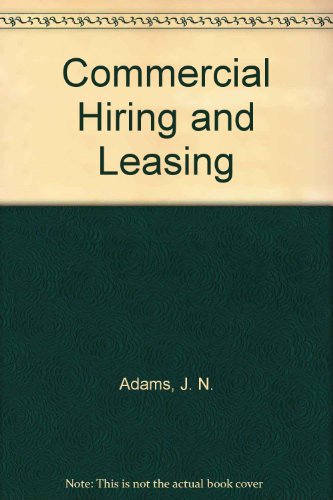 9780406101143: Commercial Hiring and Leasing