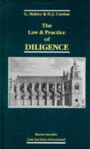 9780406111210: Law and Practice of Diligence