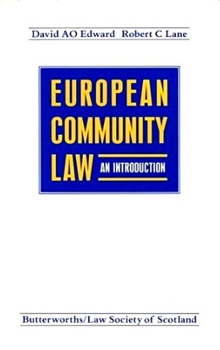 Stock image for European community law : an introduction. for sale by Wissenschaftliches Antiquariat Kln Dr. Sebastian Peters UG