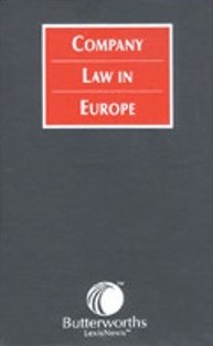 Company Law in Europe (9780406168016) by Thomas, Richard