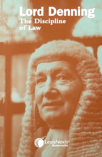 Beispielbild fr Lord Denning : The Discipline of Law zum Verkauf von WorldofBooks