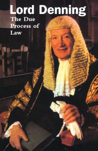 Imagen de archivo de The Due Process of Law a la venta por WorldofBooks