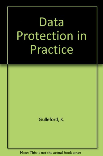 9780406177001: Data Protection in Practice