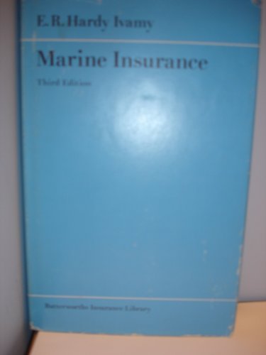 Stock image for Marine insurance (Butterworths insurance library) for sale by Phatpocket Limited