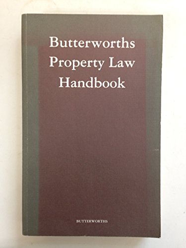 Stock image for Butterworths Property Law Handbook for sale by dsmbooks