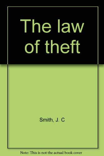 Beispielbild fr The Law of Theft zum Verkauf von Anybook.com