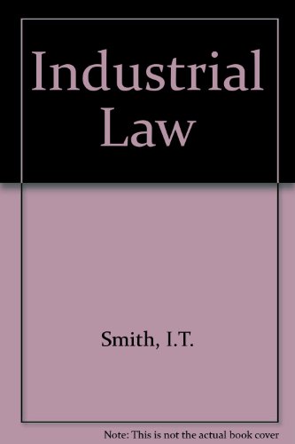 Beispielbild fr Industrial Law zum Verkauf von Cambridge Rare Books