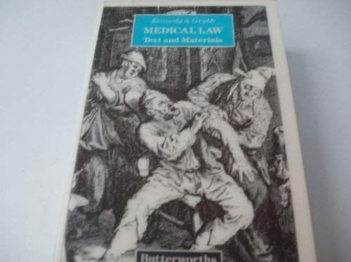 Imagen de archivo de Medical Law: Text and Materials a la venta por WorldofBooks