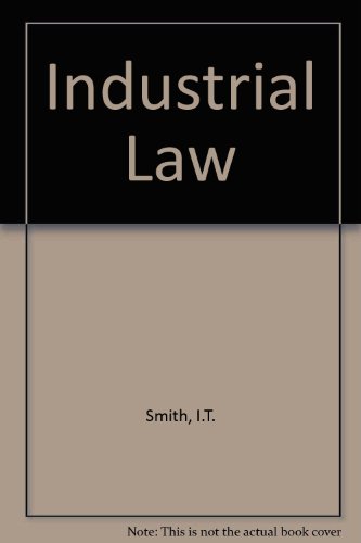 Stock image for Industrial Law for sale by AwesomeBooks