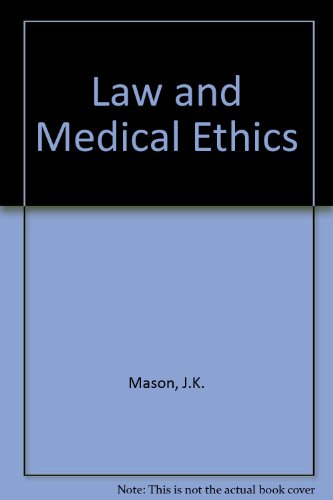 9780406501318: Law and Medical Ethics