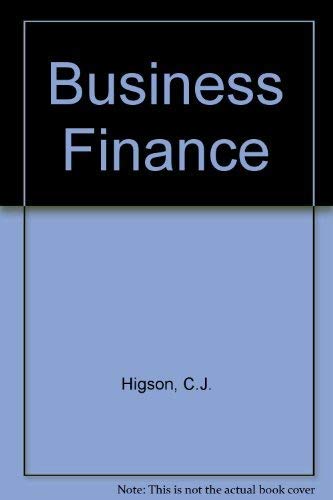 Beispielbild fr Business Finance zum Verkauf von WorldofBooks