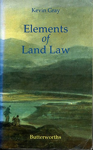 9780406501615: Elements of Land Law