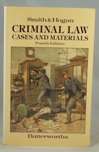 9780406511218: Criminal Law: Cases and Materials